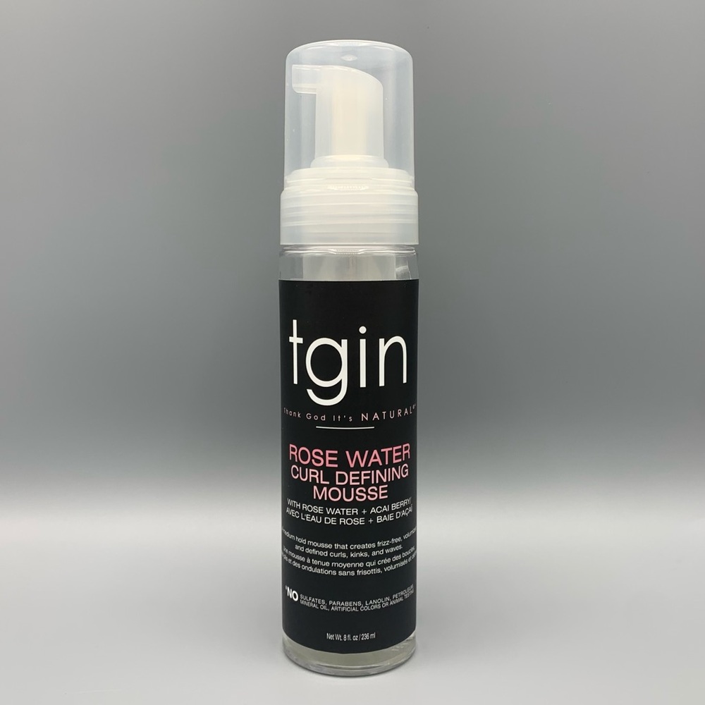 Rose Water Curl Defining Mousse